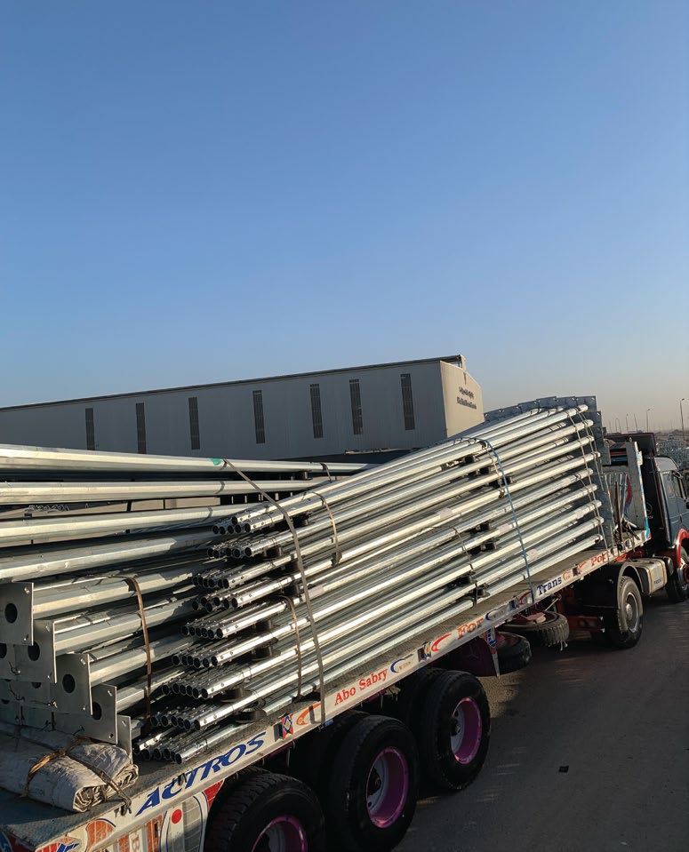 Poles shipment to Libya